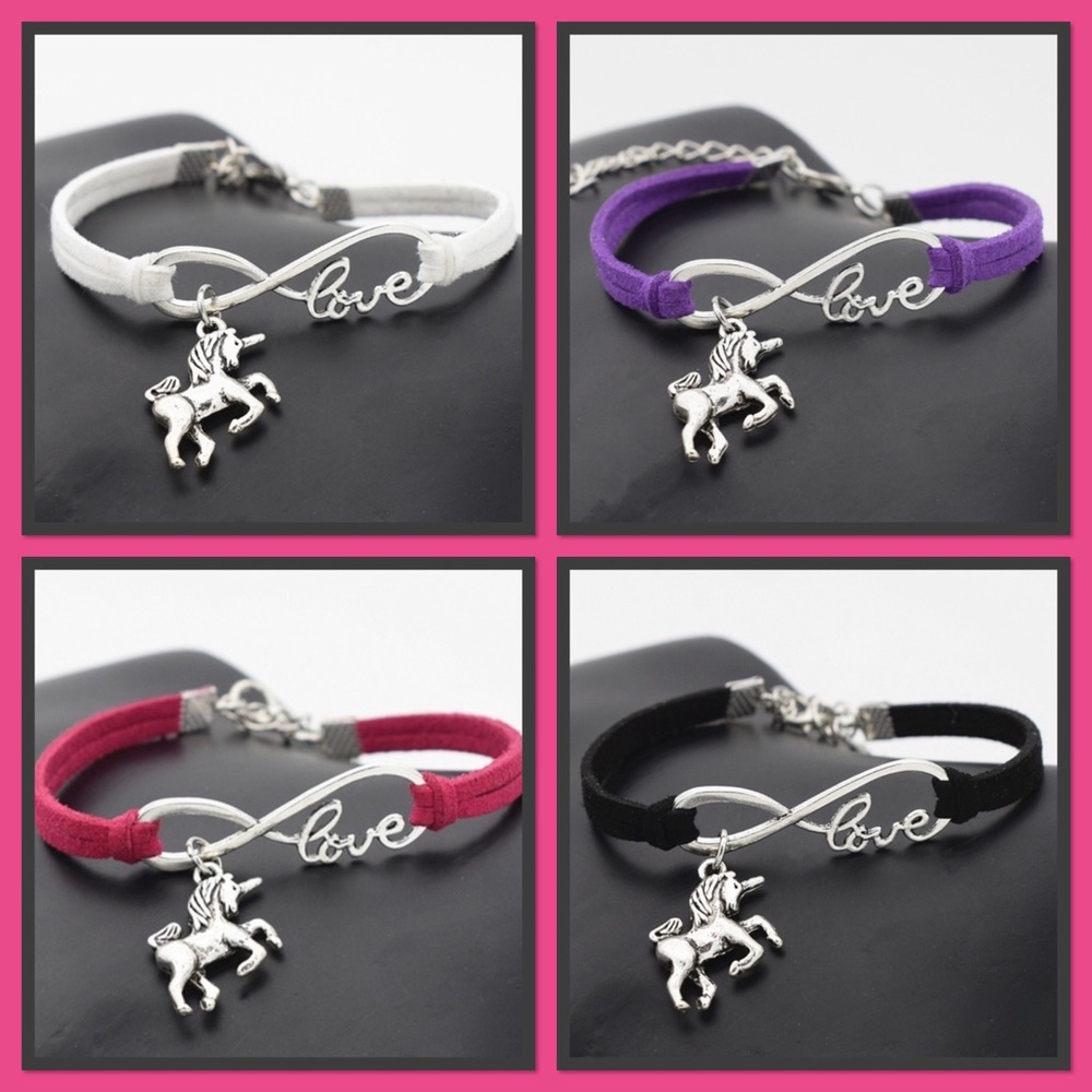 🦄New🦄2/$10🦄Infinity Love & Unicorn Charm🦄